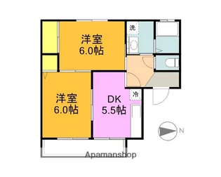 ソフィアK【1階】の間取り