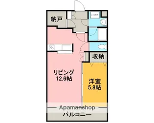 サンラック・K【2階】の間取り