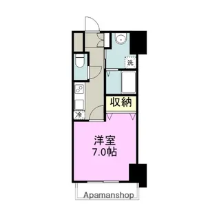 グリーンコート【5階】の間取り