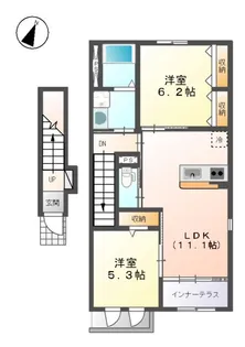 ナチュラルハイム【2階】の間取り