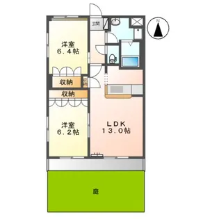 ローズガーデン長塚Ⅰ【1階】の間取り