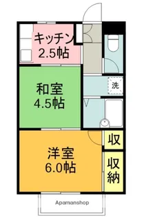 ヴィラMIYAKO【2階】の間取り