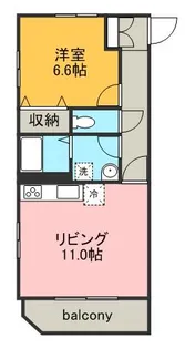 フローラルコート N【3階】の間取り
