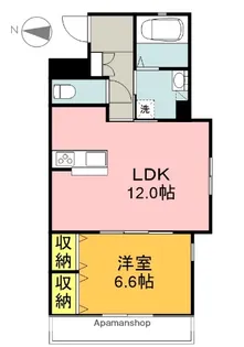 シュルーク【2階】の間取り