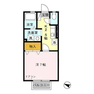 プレミール秋【2階】の間取り