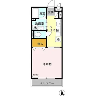 BAY HOUSE(ベイハウス)【2階】の間取り