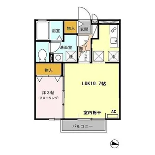 マーメゾンM【1階】の間取り