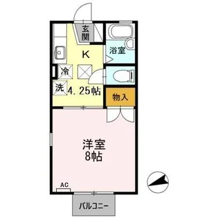 ドミール青笹 A【1階】の間取り