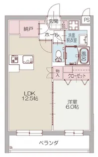 S.court 沼津駅北【2階】の間取り