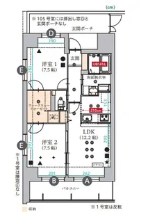 グラン トガリーゼ【4階】の間取り