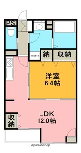 ジュエルモンテレーゼⅡ【102号室】の間取り