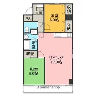 ルピナス伏見【2階】の間取り