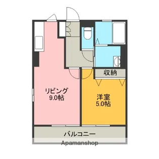 セジュール泉郷【1階】の間取り