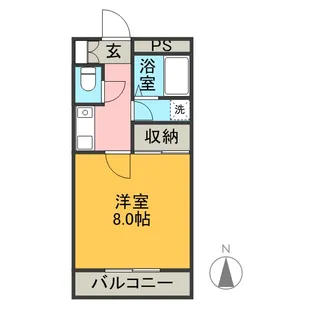 グランドパレス長泉C【1階】の間取り
