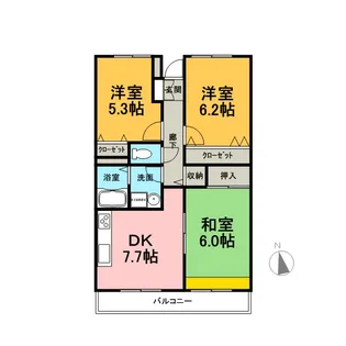 エル・パラシオ【4階】の間取り
