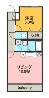 アビターレ上土狩【2階】の間取り