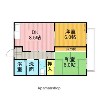 静岡県焼津市西小川1丁目【アパート】の間取り