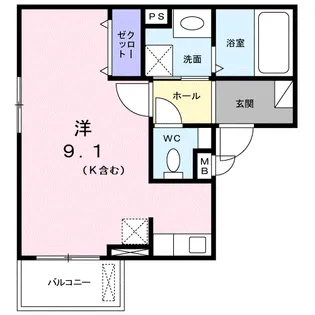 T.Section(ティーセクション)【2階】の間取り