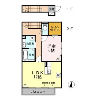 プレミアージュ【2階】の間取り