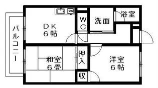 SURPLUS志太【2階】の間取り