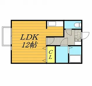 グラン・パラシオ【203号室】の間取り