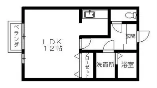 グラン・パラシオ【205号室】の間取り