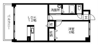 ウェンブリー【4階】の間取り