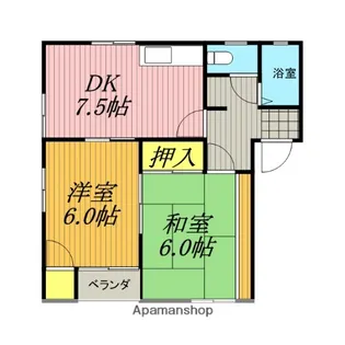 ルナオッティ【1階】の間取り