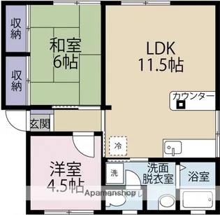 ソファレ土屋A【1階】の間取り