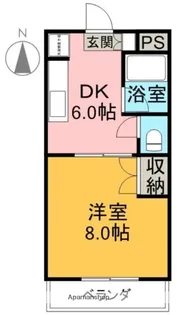 マンションTEAO【303号室】の間取り