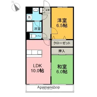 シャドーヒルⅡ【205号室】の間取り