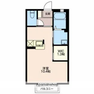 くるまざか【2階】の間取り