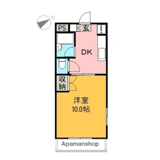 ベルウッド69C【301号室】の間取り