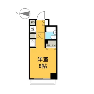 ダイアパレス富士吉原【504号室】の間取り