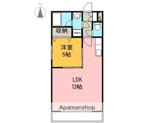 プルメリア【203号室】の間取り