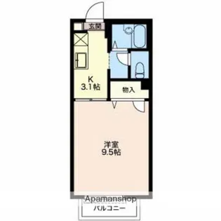 サンシャインコーポ【205号室】の間取り