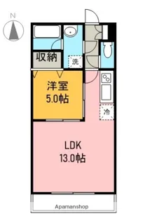 プリムローズ【203号室】の間取り