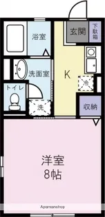 HEIM BELL【1階】の間取り