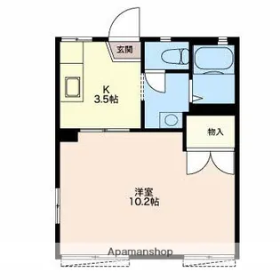 グレイス笹原C【2階】の間取り