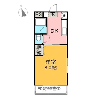 エレガントライフ1【2階】の間取り