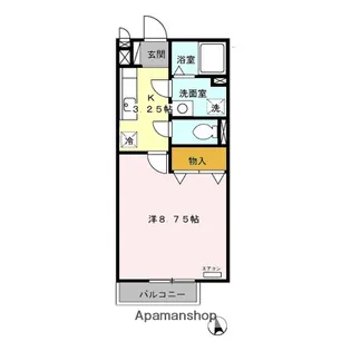 サンフォンテ C【1階】の間取り