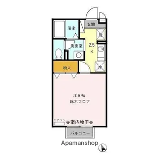 ヴィクトリータカラ【2階】の間取り