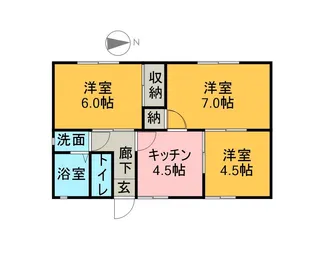 静岡県富士宮市万野原新田【一戸建】の間取り