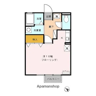 セジュール81【106号室】の間取り