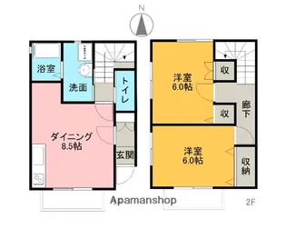 エスペランス【101号室】の間取り