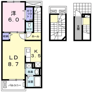 NEO CASA【3階】の間取り