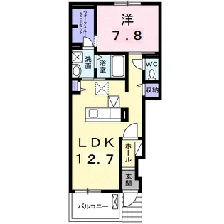 ミドルA【1階】の間取り