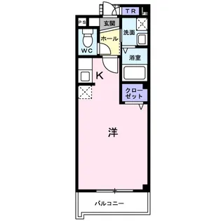 フラン淀川【3階】の間取り