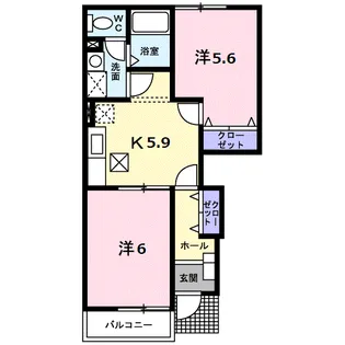 ボニータ テラ【1階】の間取り