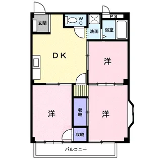 和希チヨダ【2階】の間取り